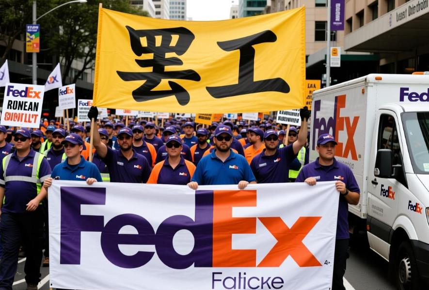 澳大利亚数千名快递员将集体罢工 fedex