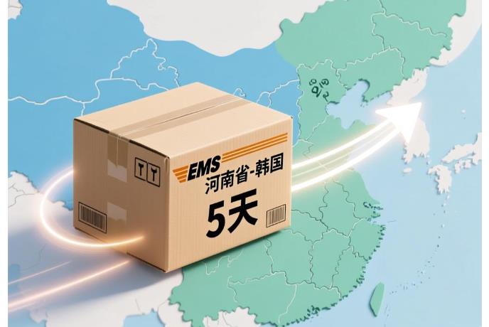 河南省 - 韩国（5天）EMS单号： EV066***855CN